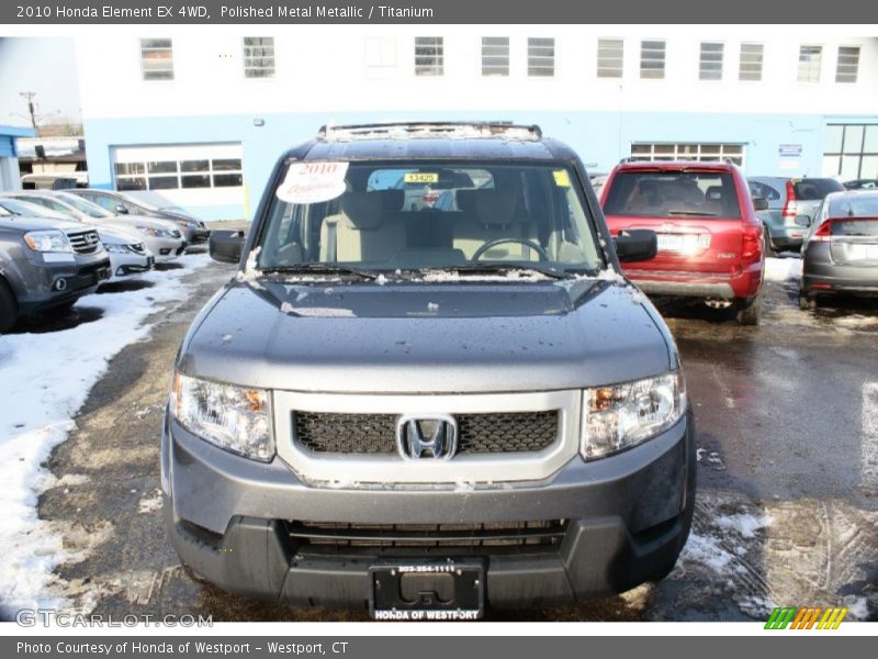 Polished Metal Metallic / Titanium 2010 Honda Element EX 4WD