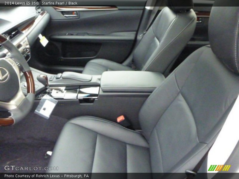 Starfire Pearl / Black 2014 Lexus ES 350