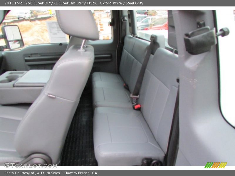 Oxford White / Steel Gray 2011 Ford F250 Super Duty XL SuperCab Utility Truck