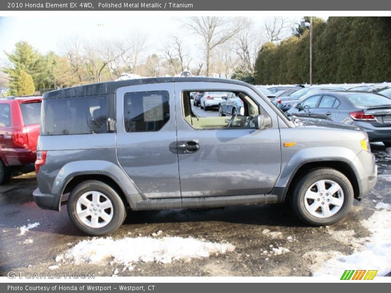 Polished Metal Metallic / Titanium 2010 Honda Element EX 4WD