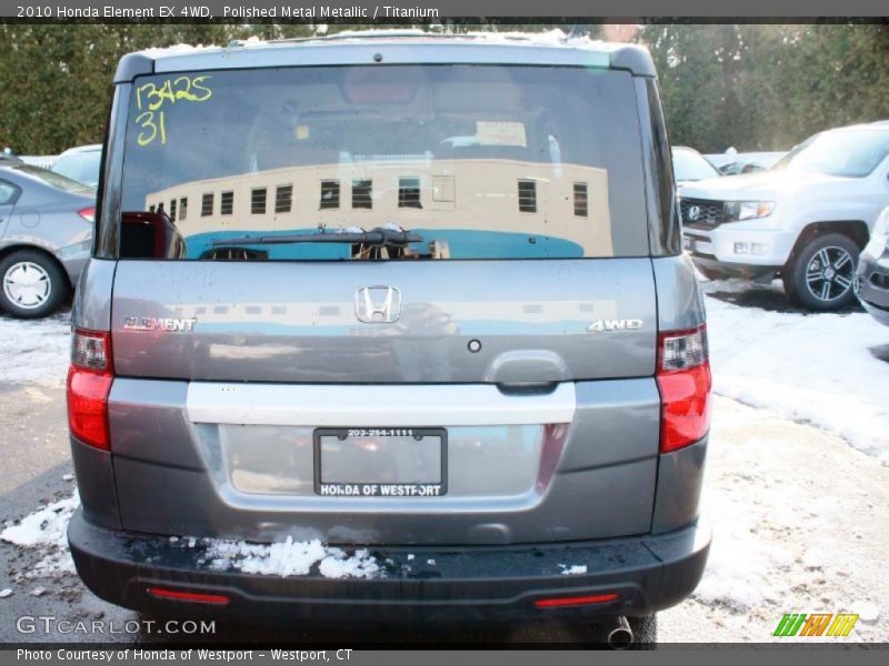 Polished Metal Metallic / Titanium 2010 Honda Element EX 4WD