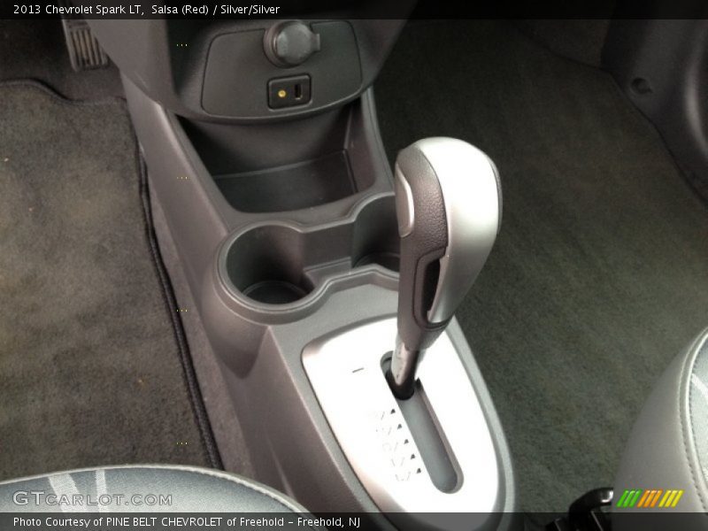 Salsa (Red) / Silver/Silver 2013 Chevrolet Spark LT