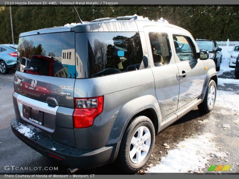 Polished Metal Metallic / Titanium 2010 Honda Element EX 4WD