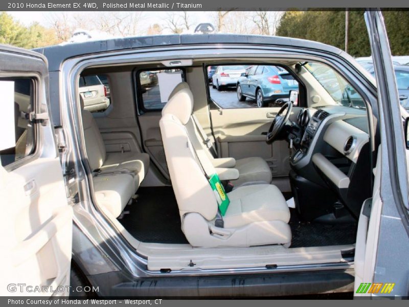 Polished Metal Metallic / Titanium 2010 Honda Element EX 4WD