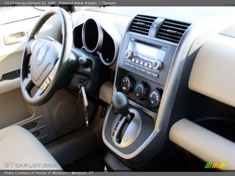 Polished Metal Metallic / Titanium 2010 Honda Element EX 4WD