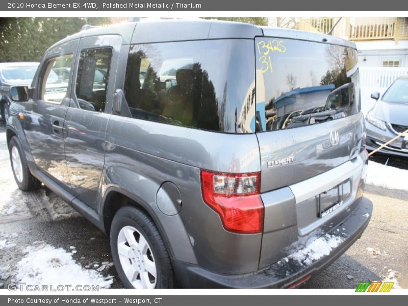 Polished Metal Metallic / Titanium 2010 Honda Element EX 4WD