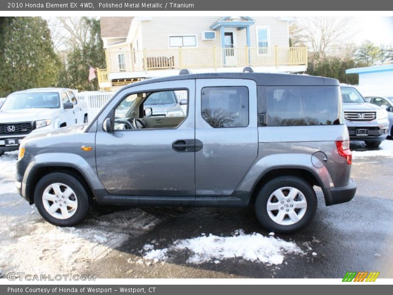 Polished Metal Metallic / Titanium 2010 Honda Element EX 4WD