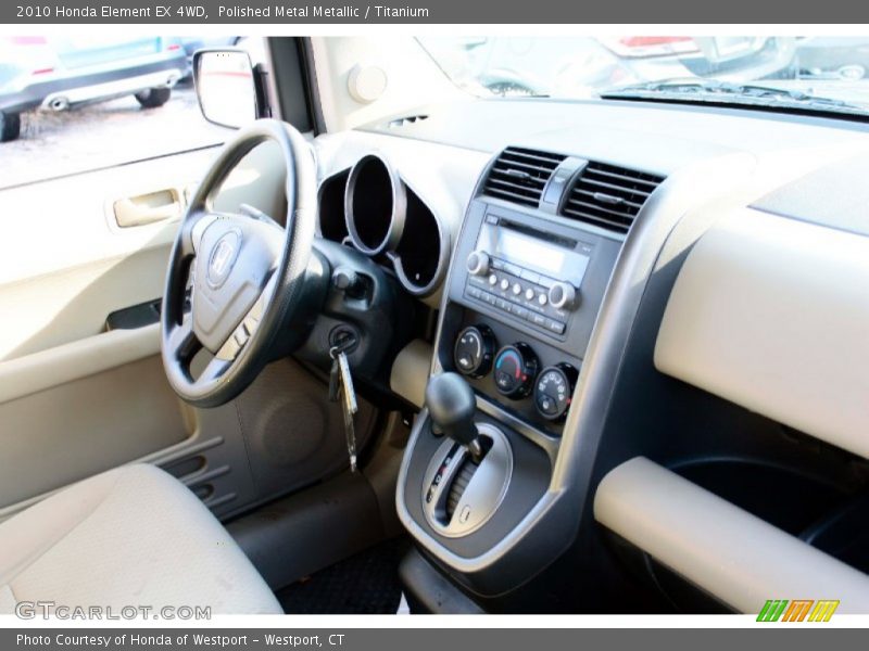 Polished Metal Metallic / Titanium 2010 Honda Element EX 4WD