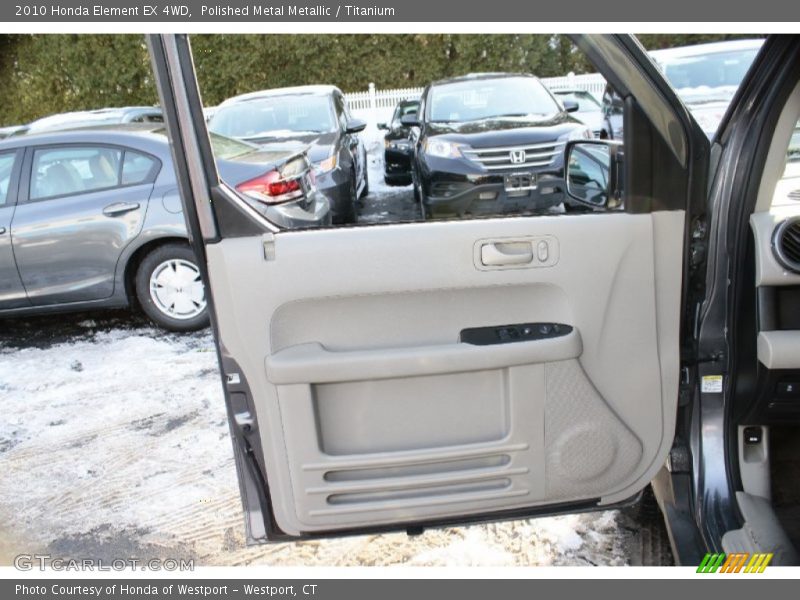 Polished Metal Metallic / Titanium 2010 Honda Element EX 4WD