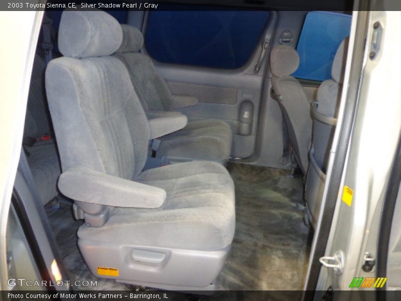 Silver Shadow Pearl / Gray 2003 Toyota Sienna CE