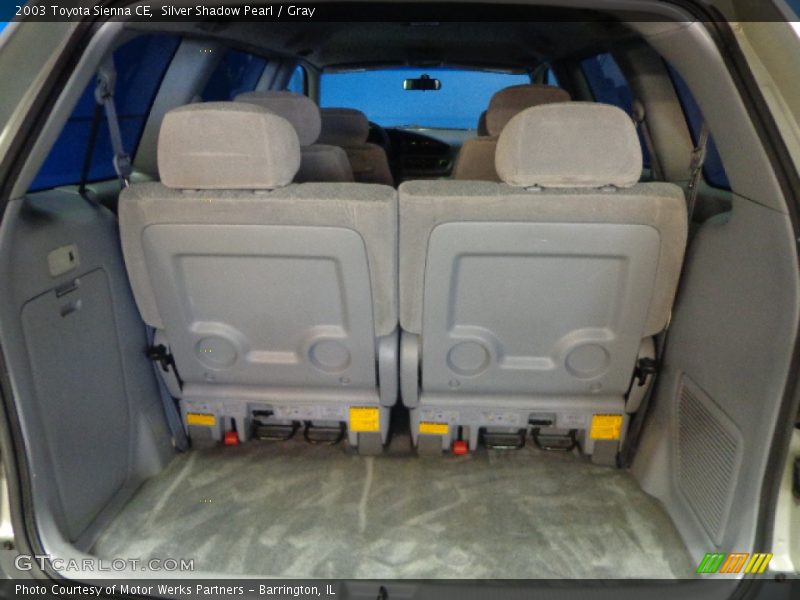 Silver Shadow Pearl / Gray 2003 Toyota Sienna CE
