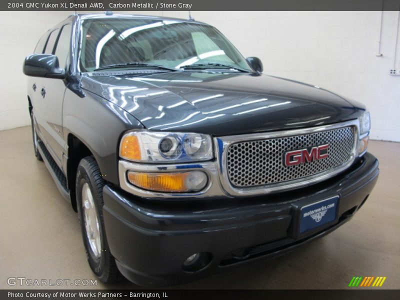 Carbon Metallic / Stone Gray 2004 GMC Yukon XL Denali AWD