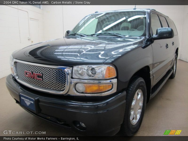 Carbon Metallic / Stone Gray 2004 GMC Yukon XL Denali AWD