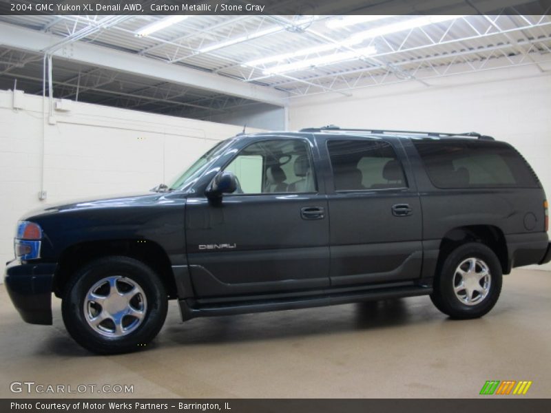 Carbon Metallic / Stone Gray 2004 GMC Yukon XL Denali AWD