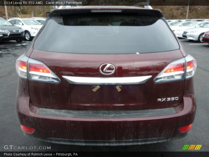 Claret Mica / Parchment 2014 Lexus RX 350 AWD