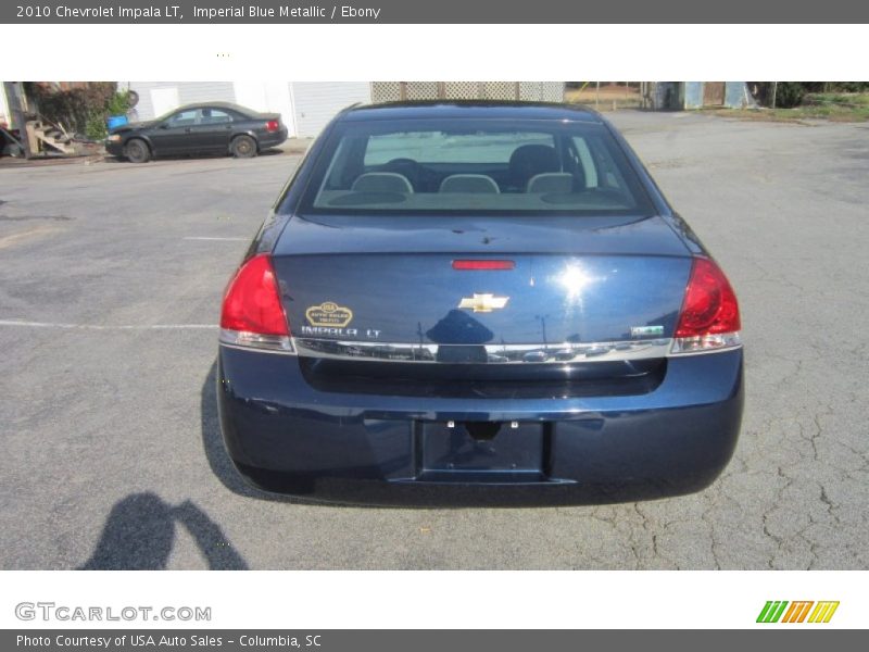 Imperial Blue Metallic / Ebony 2010 Chevrolet Impala LT