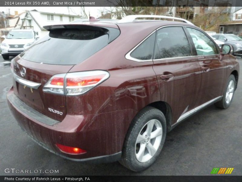 Claret Mica / Parchment 2014 Lexus RX 350 AWD