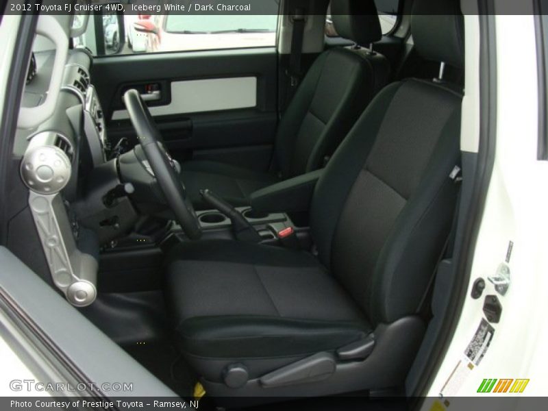 Iceberg White / Dark Charcoal 2012 Toyota FJ Cruiser 4WD