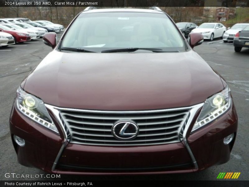 Claret Mica / Parchment 2014 Lexus RX 350 AWD