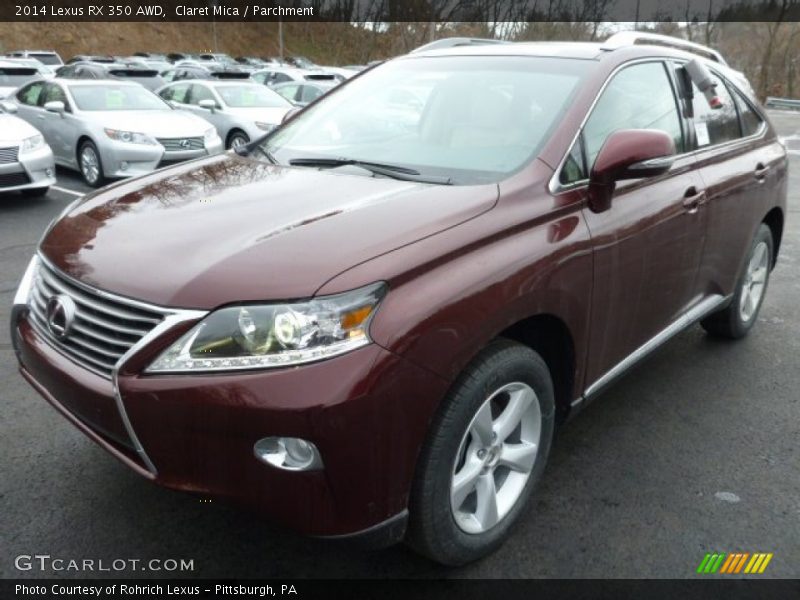 Claret Mica / Parchment 2014 Lexus RX 350 AWD