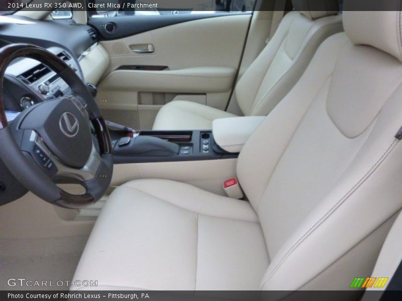 Claret Mica / Parchment 2014 Lexus RX 350 AWD