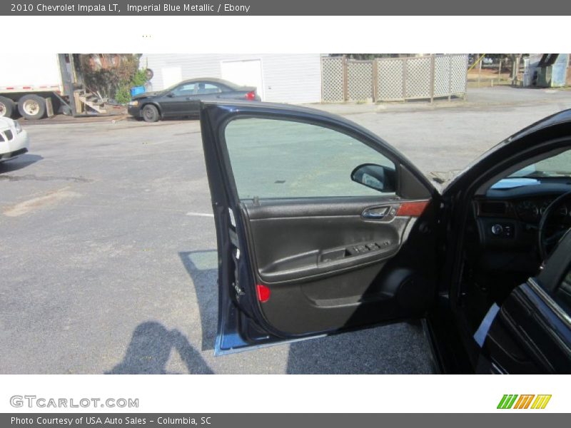 Imperial Blue Metallic / Ebony 2010 Chevrolet Impala LT
