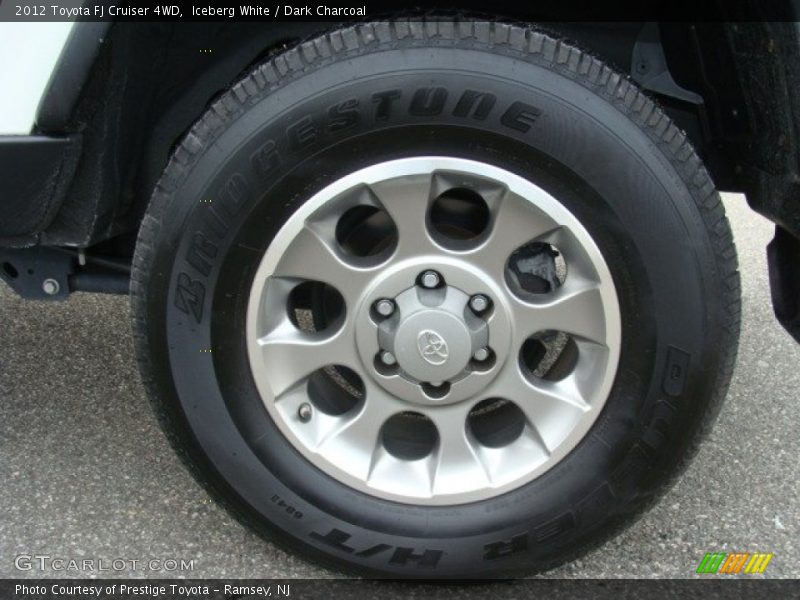 Iceberg White / Dark Charcoal 2012 Toyota FJ Cruiser 4WD