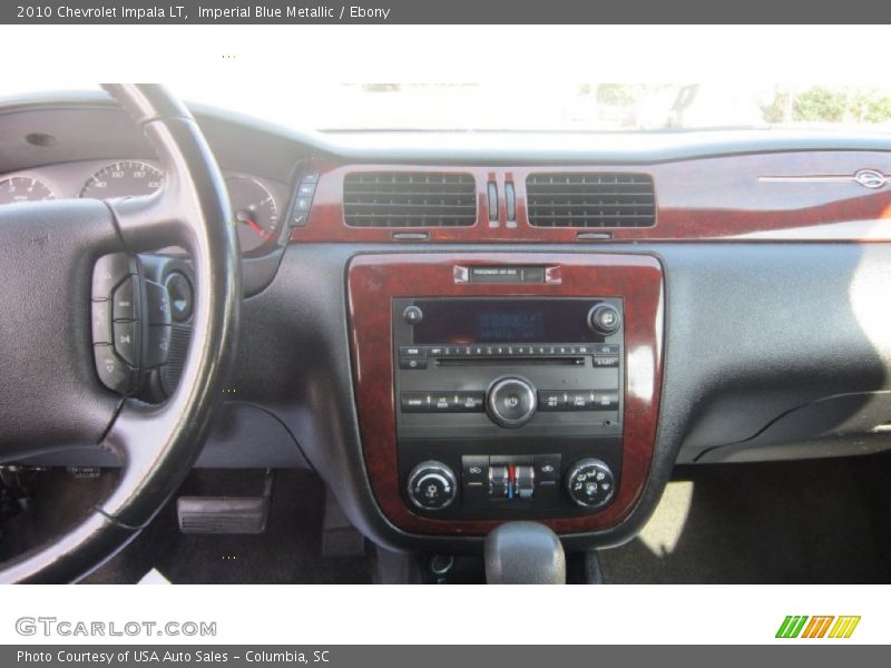Imperial Blue Metallic / Ebony 2010 Chevrolet Impala LT
