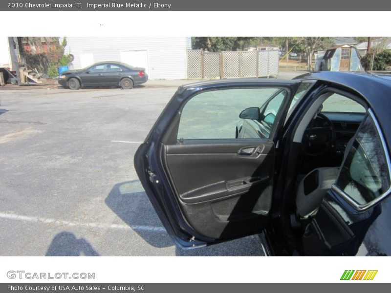 Imperial Blue Metallic / Ebony 2010 Chevrolet Impala LT
