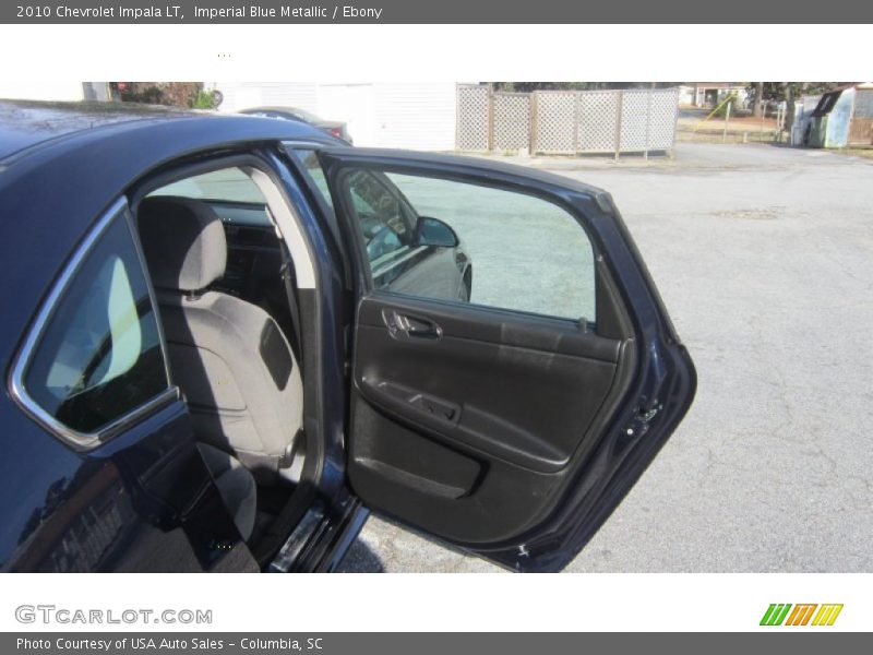 Imperial Blue Metallic / Ebony 2010 Chevrolet Impala LT