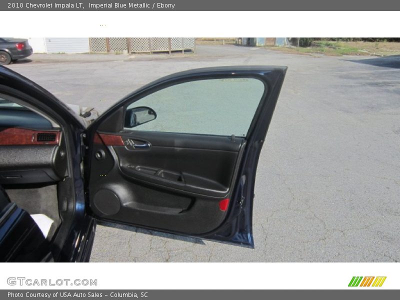 Imperial Blue Metallic / Ebony 2010 Chevrolet Impala LT
