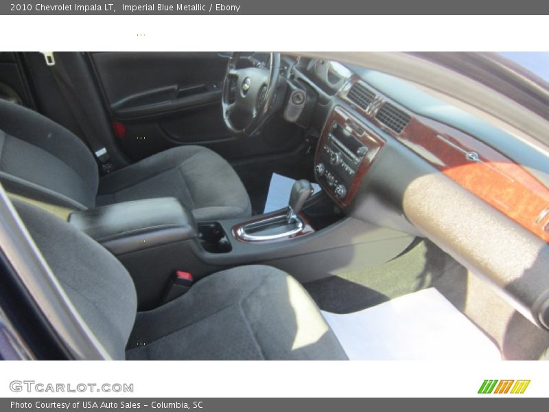 Imperial Blue Metallic / Ebony 2010 Chevrolet Impala LT