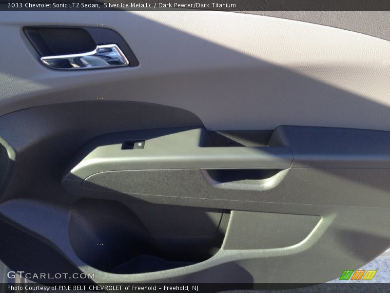 Silver Ice Metallic / Dark Pewter/Dark Titanium 2013 Chevrolet Sonic LTZ Sedan