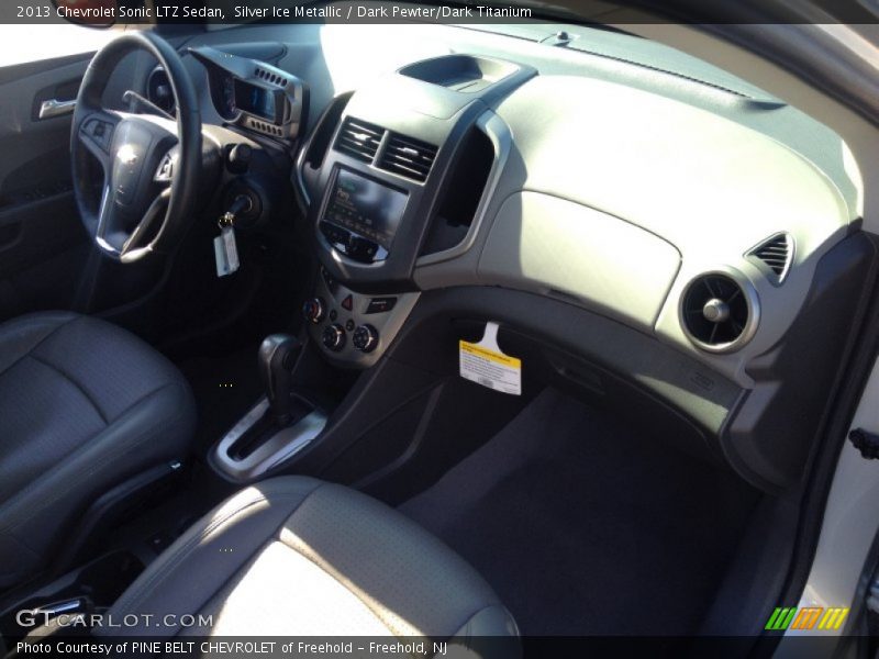 Silver Ice Metallic / Dark Pewter/Dark Titanium 2013 Chevrolet Sonic LTZ Sedan