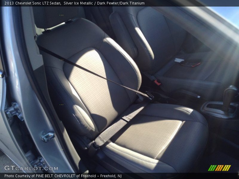 Silver Ice Metallic / Dark Pewter/Dark Titanium 2013 Chevrolet Sonic LTZ Sedan