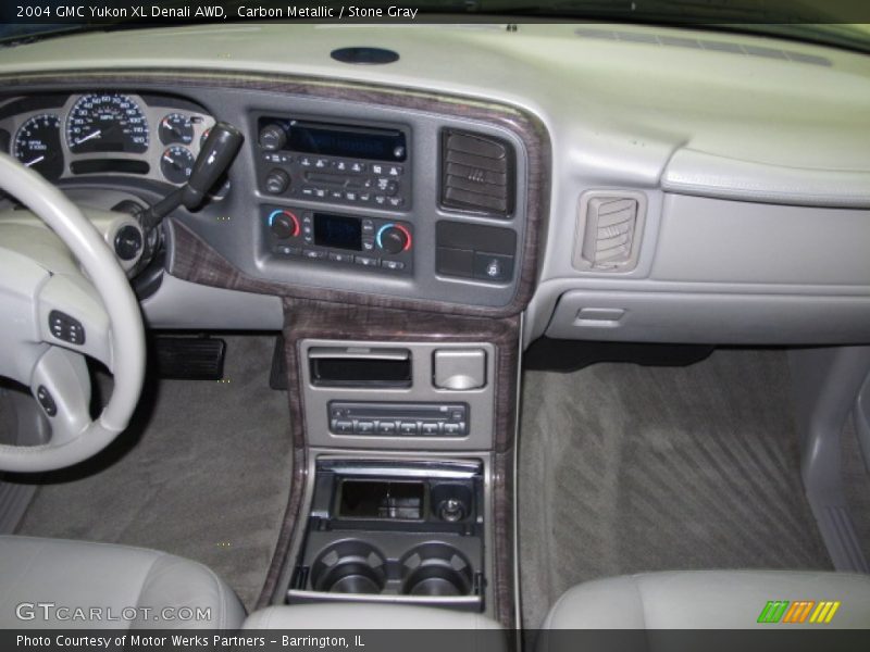 Carbon Metallic / Stone Gray 2004 GMC Yukon XL Denali AWD