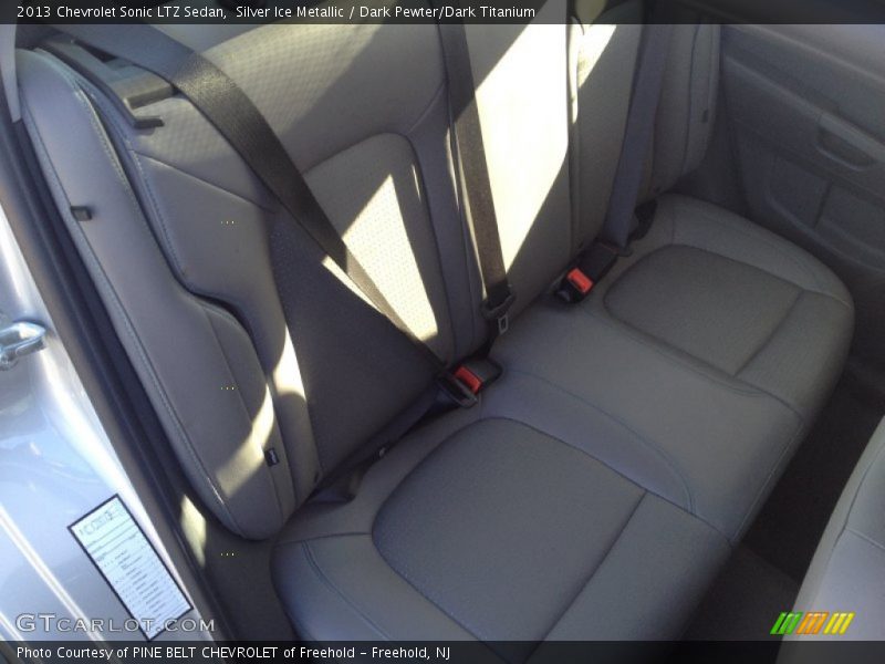 Silver Ice Metallic / Dark Pewter/Dark Titanium 2013 Chevrolet Sonic LTZ Sedan