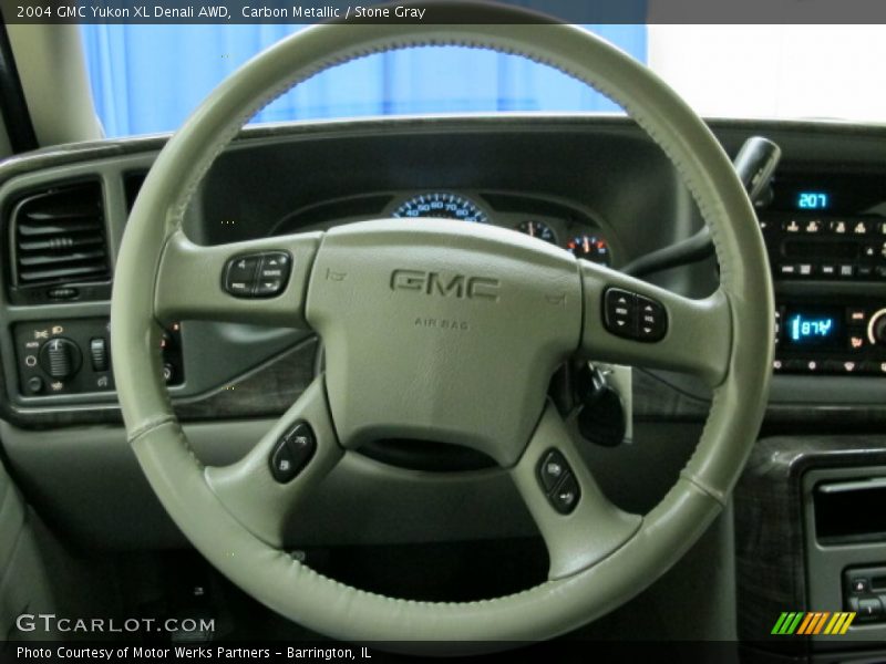 Carbon Metallic / Stone Gray 2004 GMC Yukon XL Denali AWD