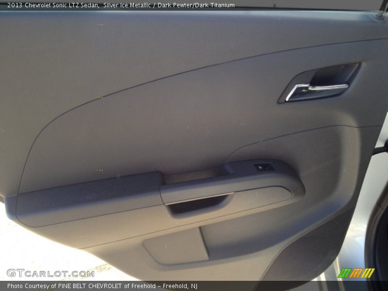 Silver Ice Metallic / Dark Pewter/Dark Titanium 2013 Chevrolet Sonic LTZ Sedan
