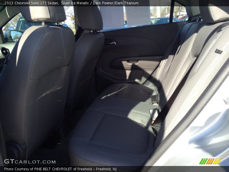 Silver Ice Metallic / Dark Pewter/Dark Titanium 2013 Chevrolet Sonic LTZ Sedan
