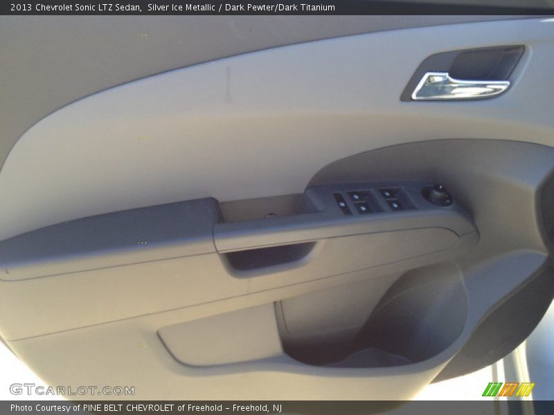 Silver Ice Metallic / Dark Pewter/Dark Titanium 2013 Chevrolet Sonic LTZ Sedan
