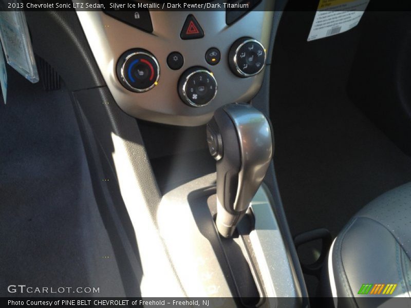 Silver Ice Metallic / Dark Pewter/Dark Titanium 2013 Chevrolet Sonic LTZ Sedan