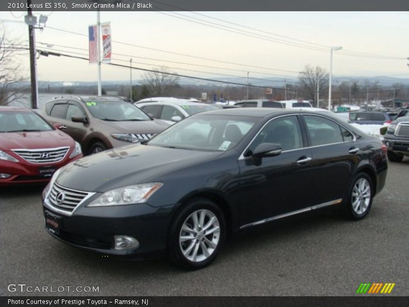 Smoky Granite Mica / Black 2010 Lexus ES 350