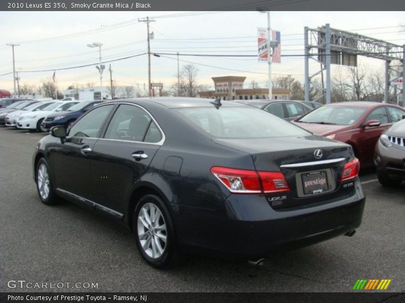 Smoky Granite Mica / Black 2010 Lexus ES 350