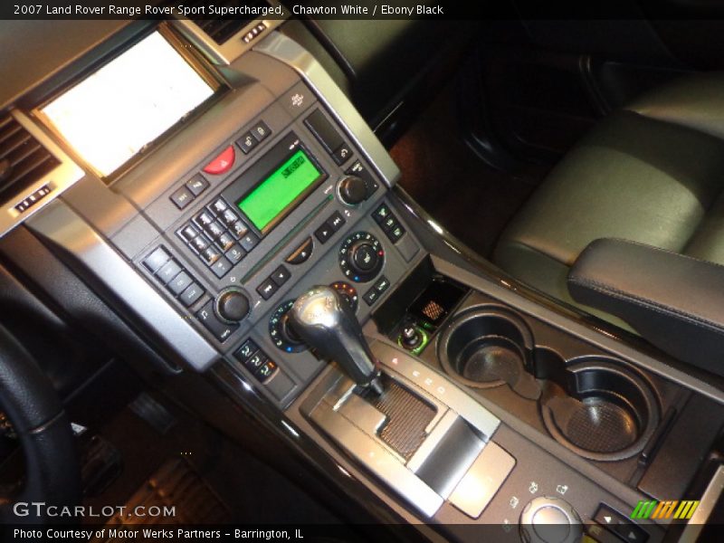Chawton White / Ebony Black 2007 Land Rover Range Rover Sport Supercharged