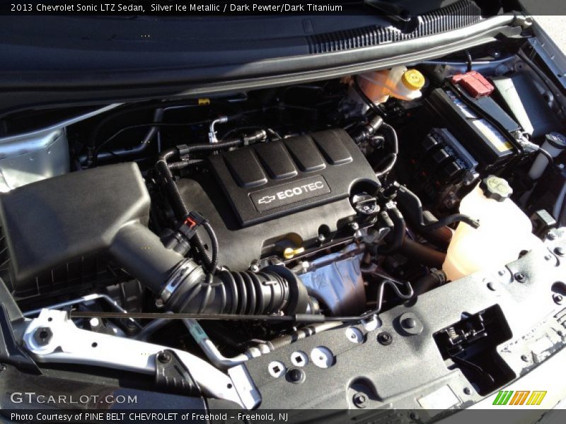 Silver Ice Metallic / Dark Pewter/Dark Titanium 2013 Chevrolet Sonic LTZ Sedan
