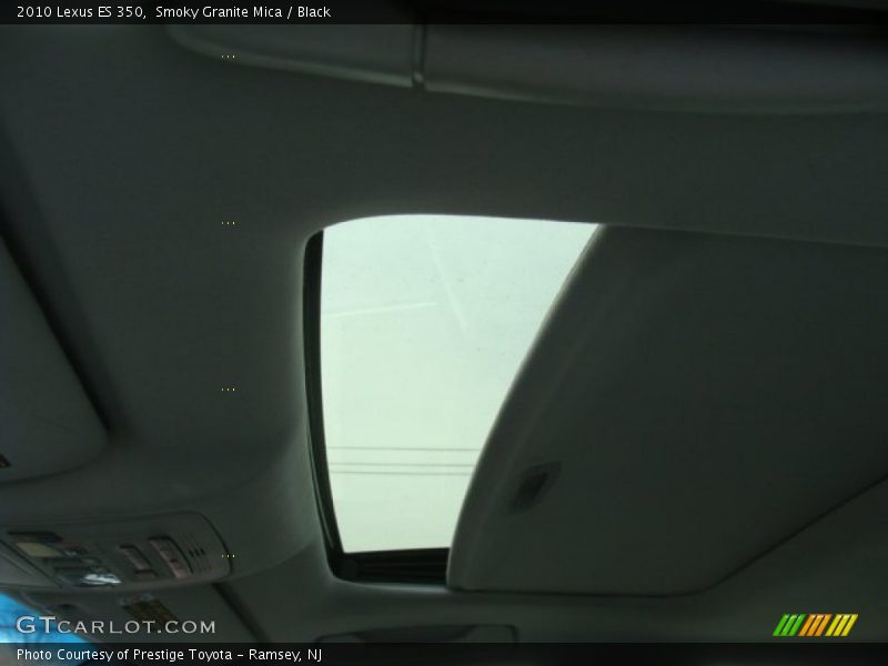 Smoky Granite Mica / Black 2010 Lexus ES 350