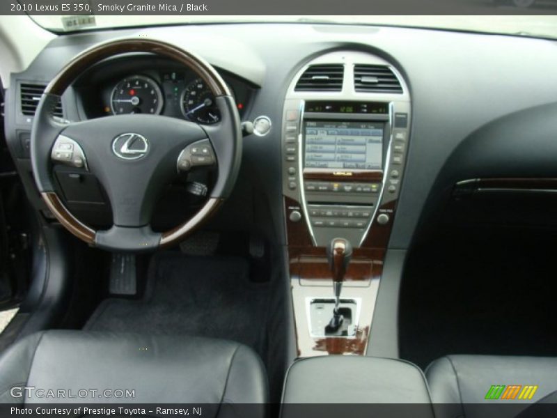 Smoky Granite Mica / Black 2010 Lexus ES 350