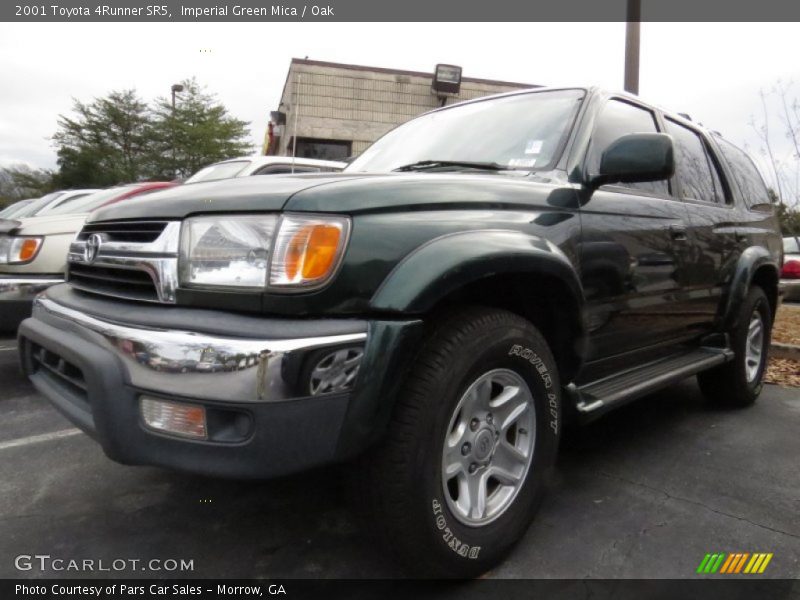 Imperial Green Mica / Oak 2001 Toyota 4Runner SR5