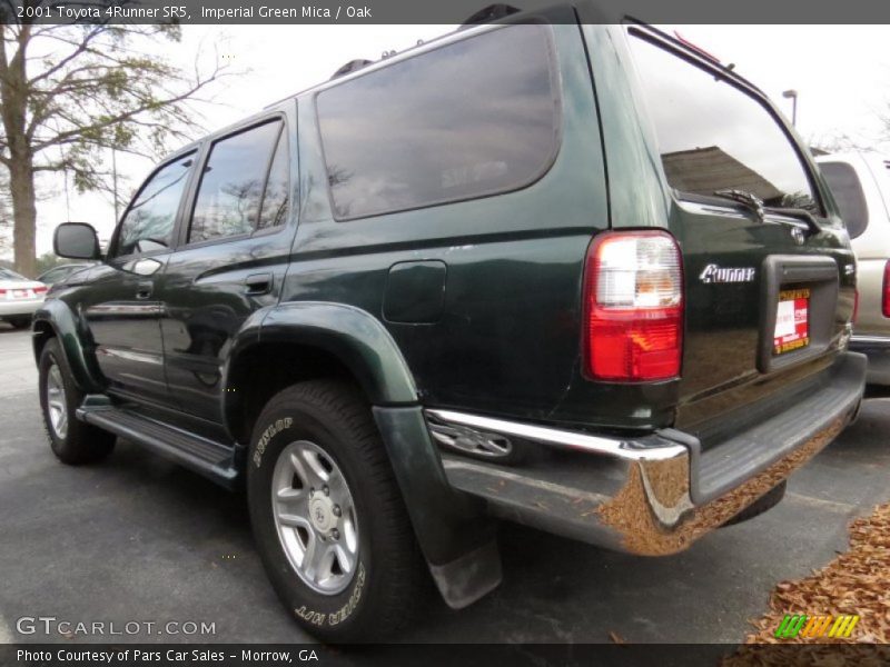 Imperial Green Mica / Oak 2001 Toyota 4Runner SR5
